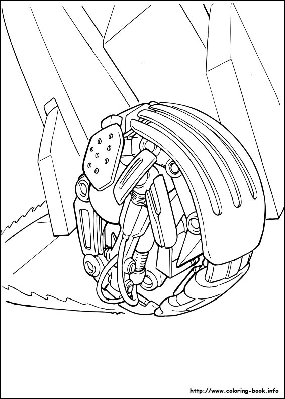 Star Wars coloring picture